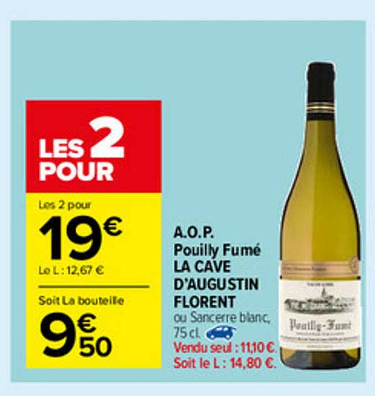 a.o.p. pouilly fumé la cave d'augustin florent