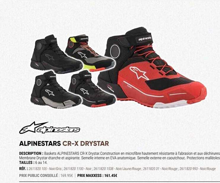 alpinestars cr-x drystar