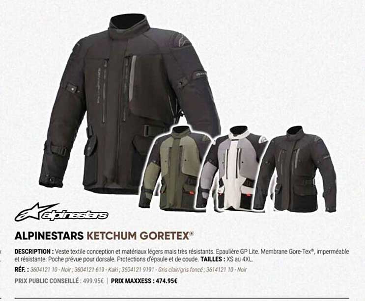 alpinestars ketchum goretex