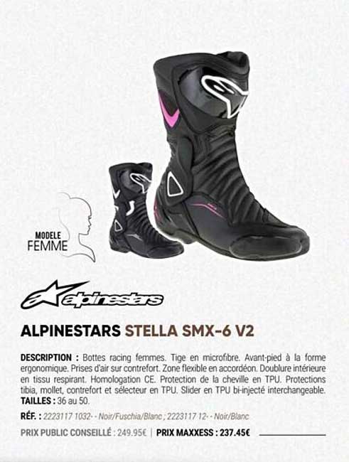 alpinestars stella smx-6 v2