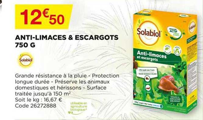 anti-limaces & escargots 750 g