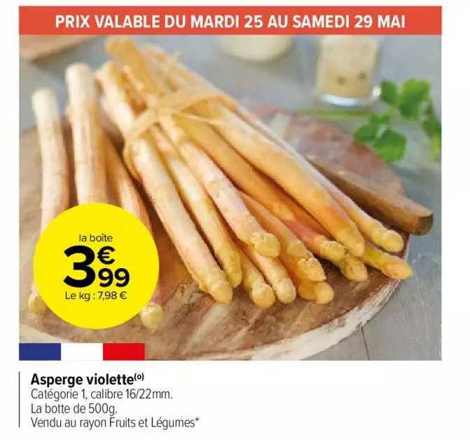 asperge violette