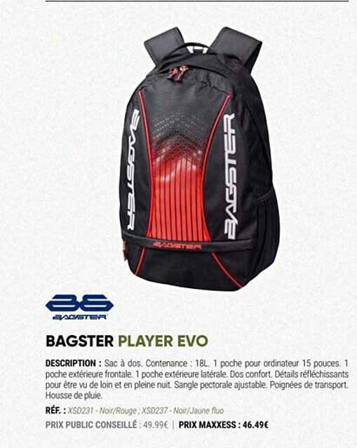 bagster player evo