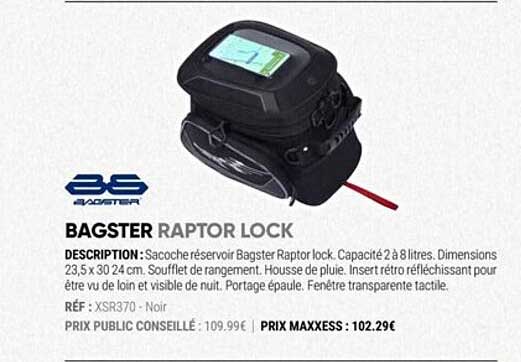 bagster raptor lock