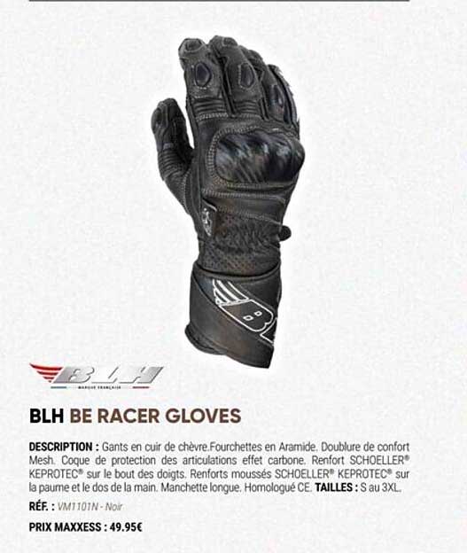 blh be racer gloves