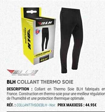blh collant thermo soie