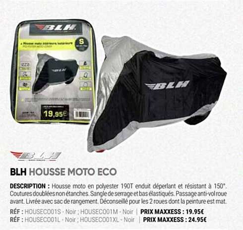 blh housse moto éco