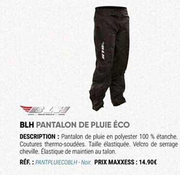 blh pantalon de pluie éco
