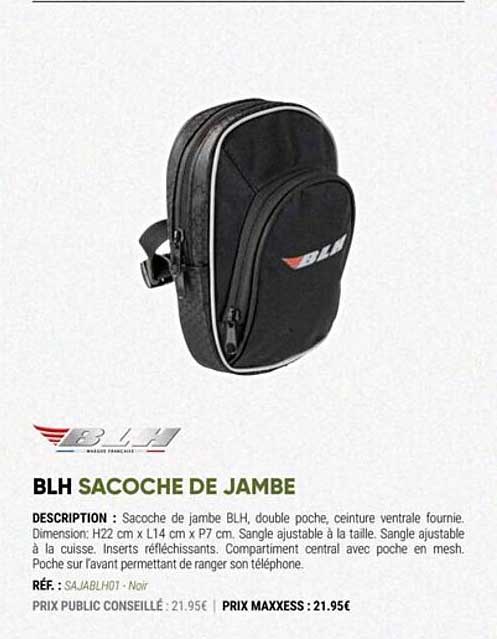 blh sacoche de jambe