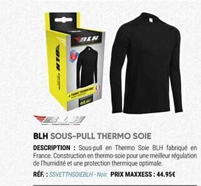 blh sous-pull thermo soie
