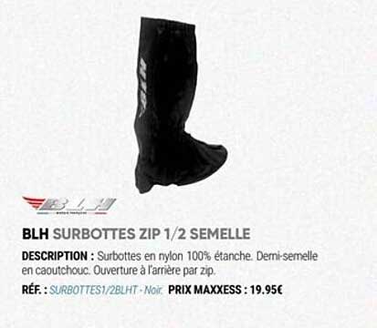blh surbottes zip 1-2 semelle