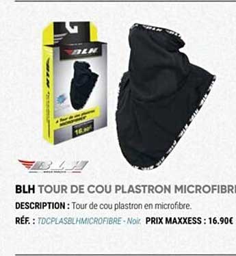 blh tour de cou plastron microfibre