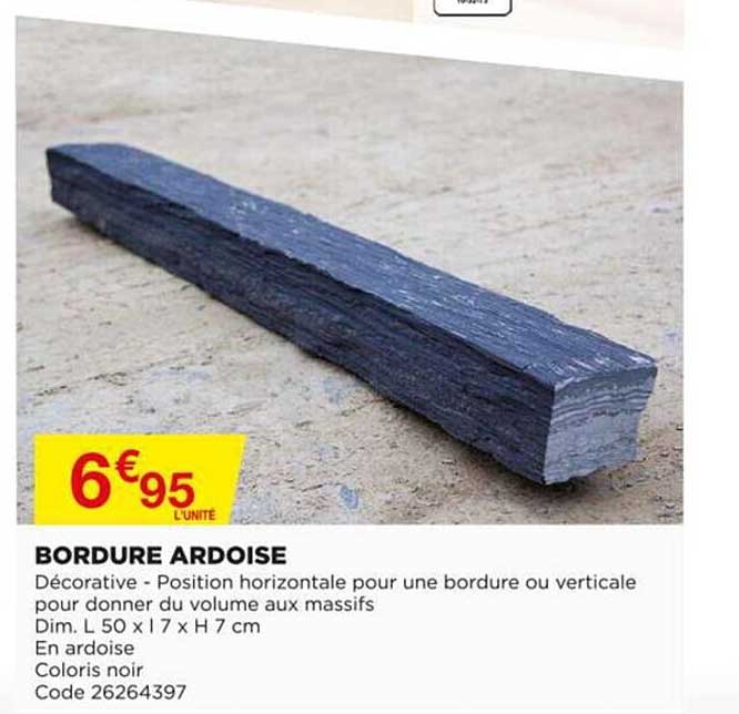 Bordure Ardoise