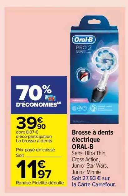 brosse à dents électrique oral-b