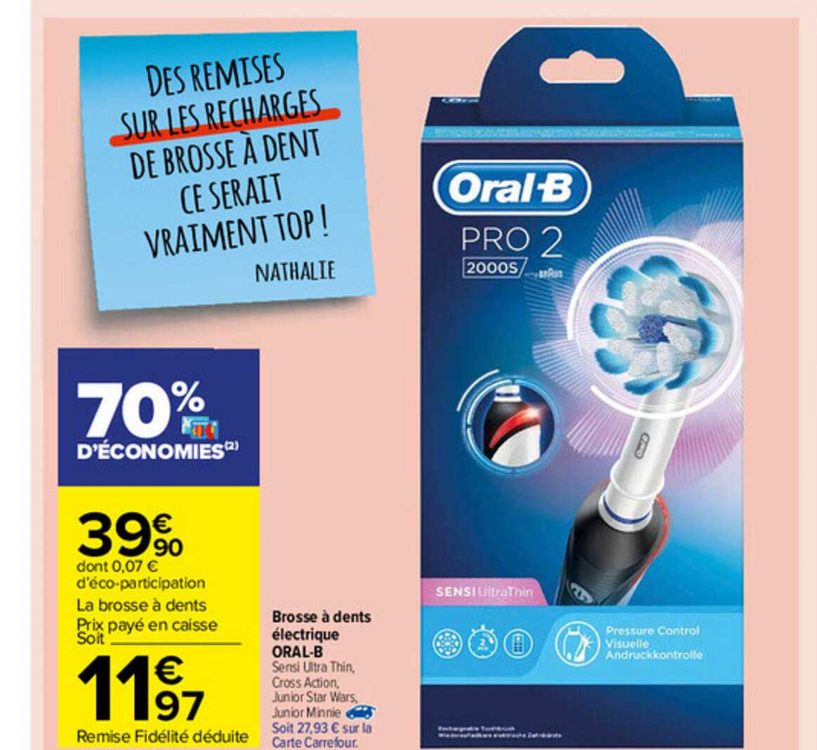 brosse à dents électrique oral-b