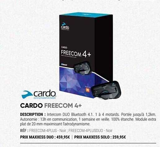 Cardo Freecom 4+
