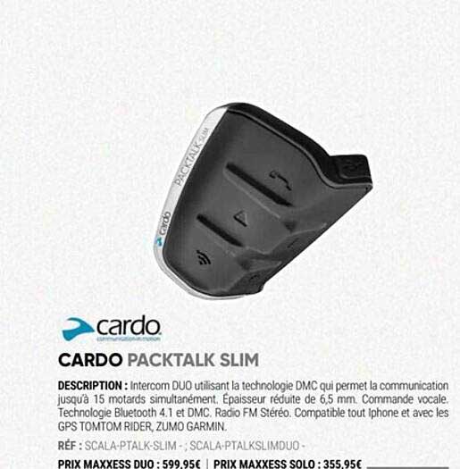 Cardo Packtalk Slim