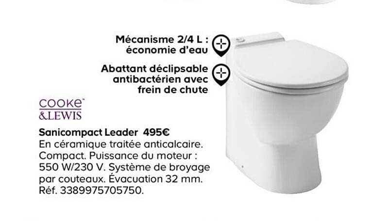 cooke&lewis sanicompact leader