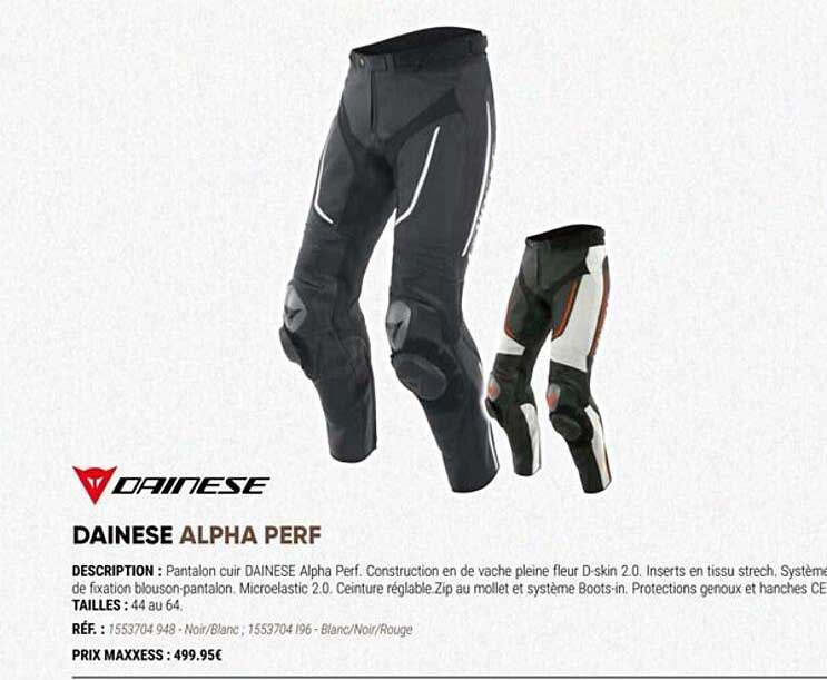 dainese alpha perf