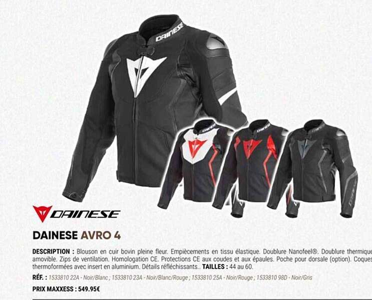 dainese avro 4