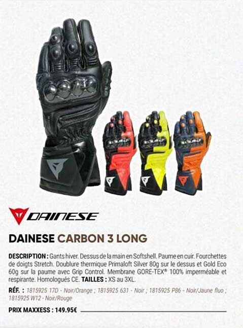 dainese carbon 3 long