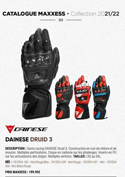 dainese druid 3