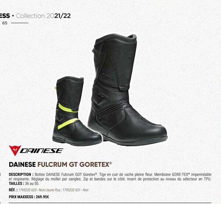 dainese fulcrum gt goretex