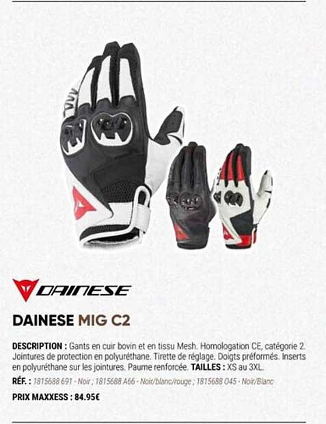 dainese mig c2