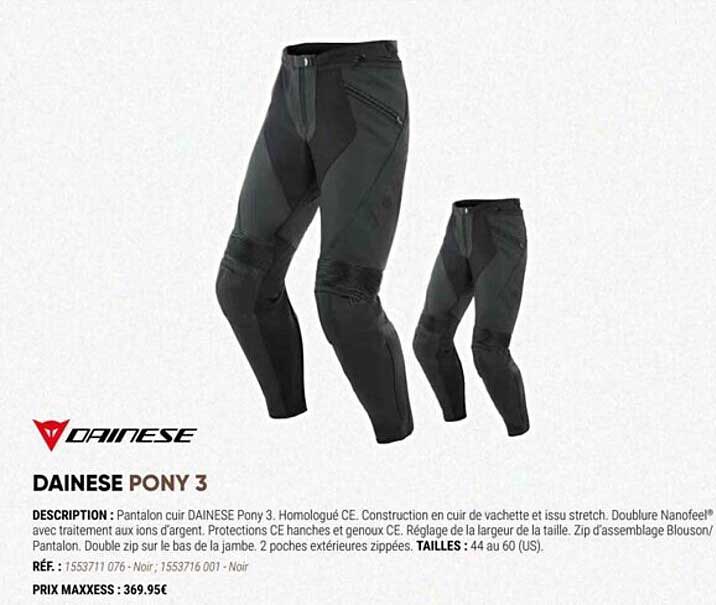 dainese pony 3