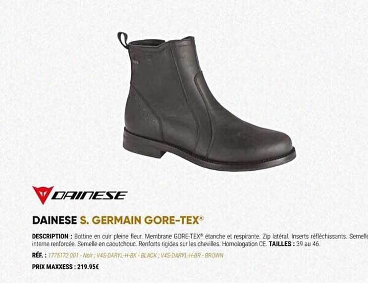 dainese s. germain gore-tex