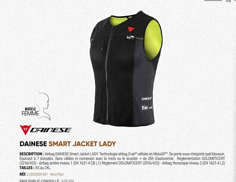 dainese smart jacket lady