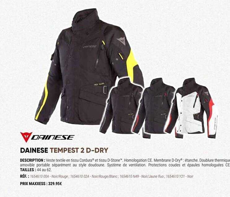 Dainese Tempest 2 D-dry