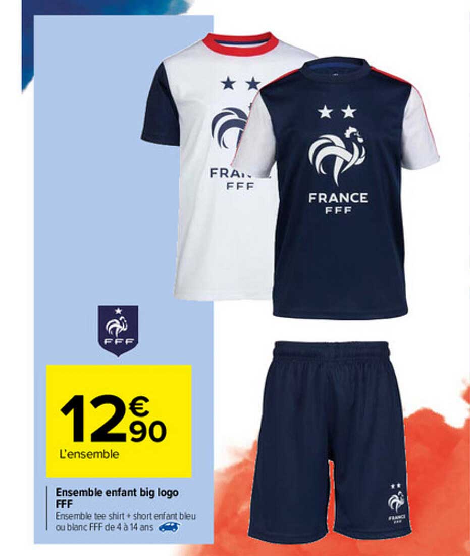 ensemble enfant big logo fff