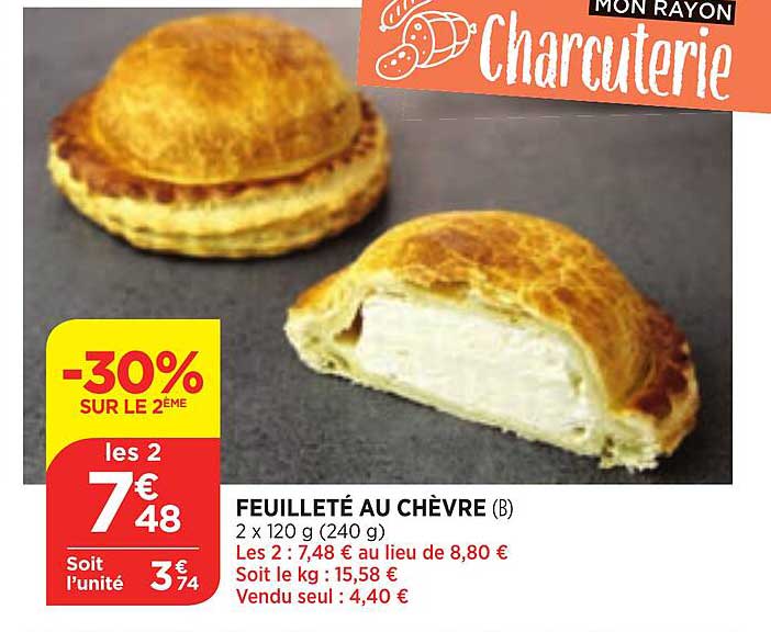 Feuilleté Au Chèvre