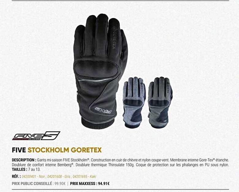 five stockholm goretex