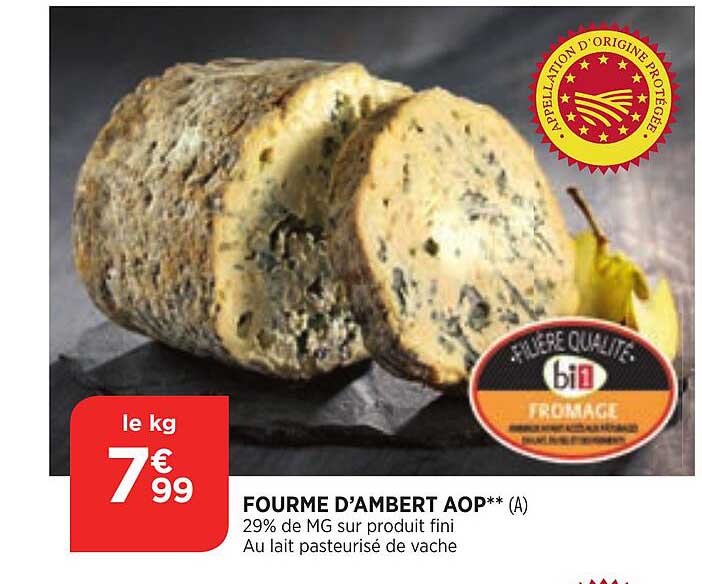 fourme d'ambert aop