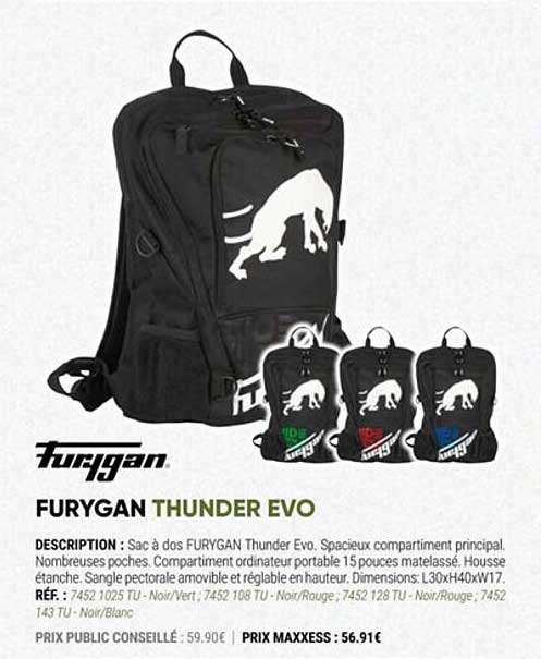 furygan thunder evo