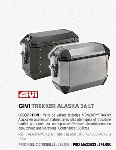 givi trekker alaska 36 lt