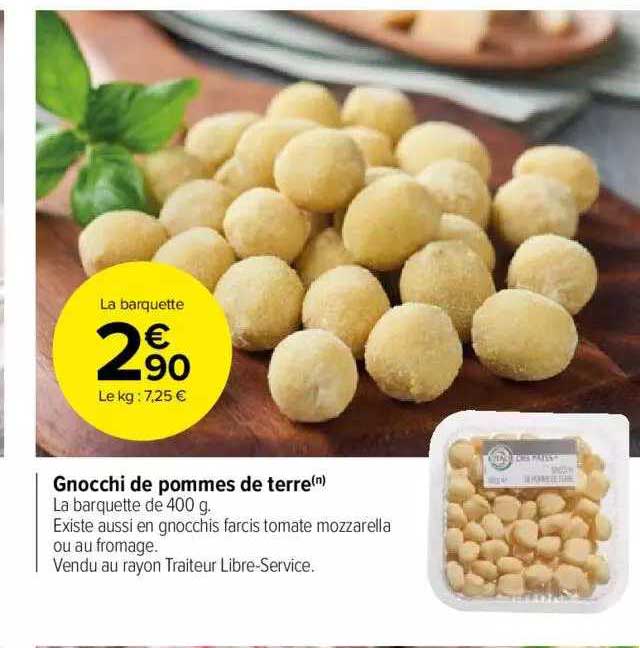 Gnocchi De Pommes De Terre