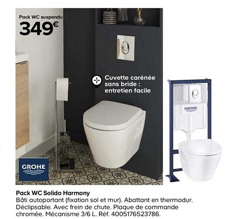 grohe pack wc solido harmony