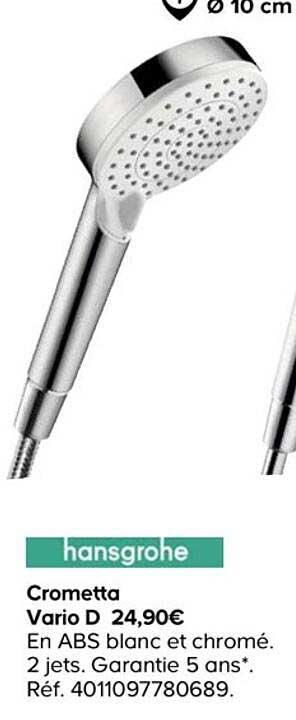 hansgrohe crometta vario d