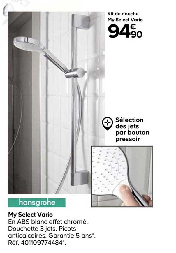 hansgrohe my select vario