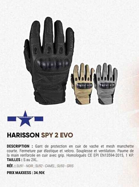 harisson spy 2 evo