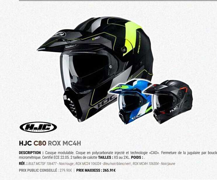 Hjc C80 Rox Mc4h