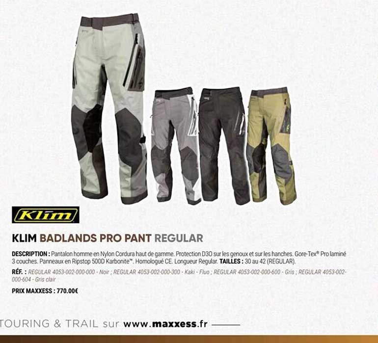 klim badlands pro pant regular