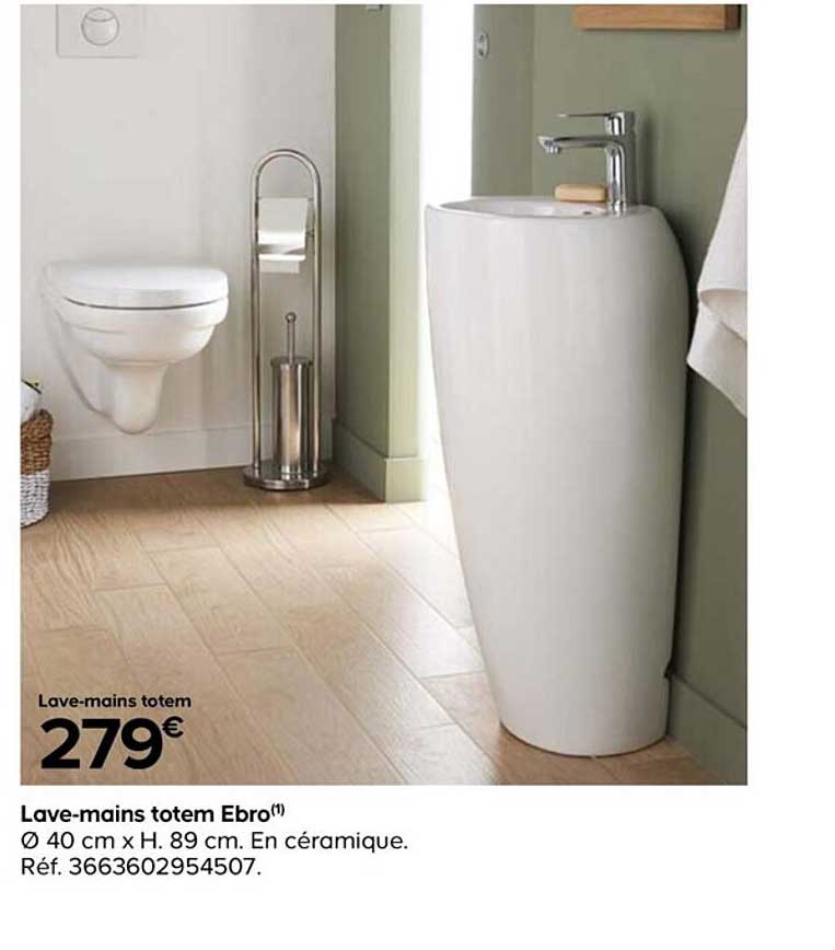 lave-mains totem ebro