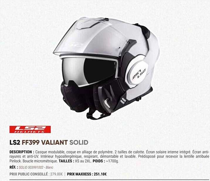 ls2 ff399 valiant solid