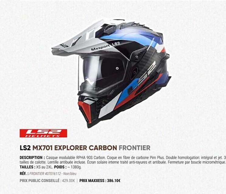 ls2 mx701 explorer carbon frontier
