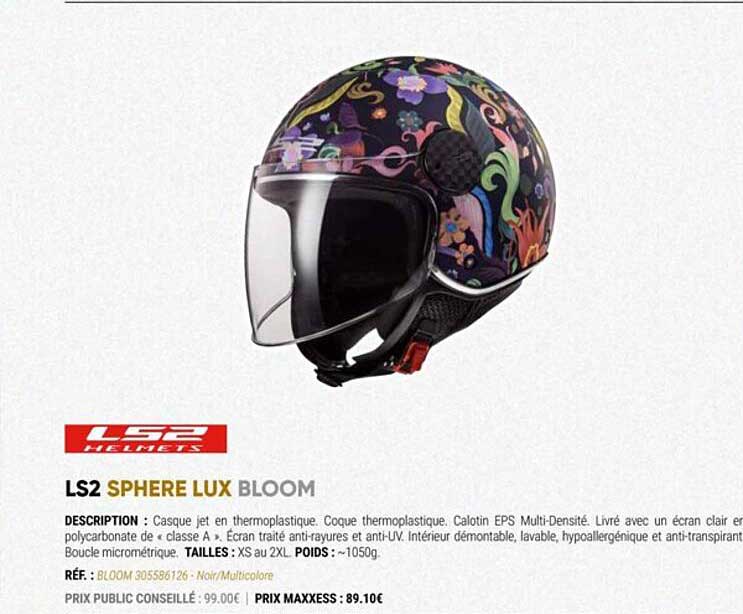 ls2 sphère lux bloom