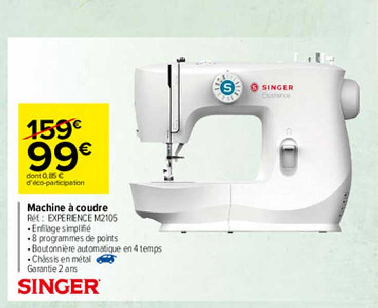 machine à coudre singer